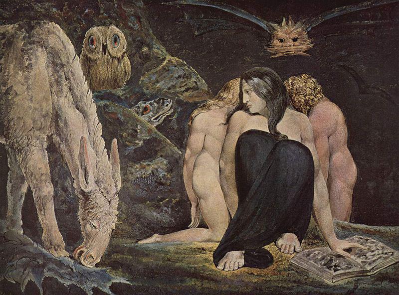 William Blake The Night of Enitharmon's Joy oil painting picture